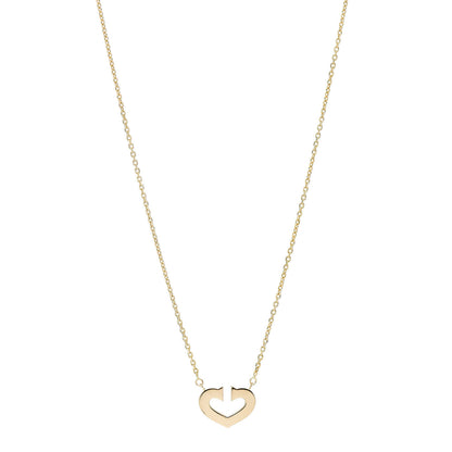 Cartier 18K Yellow Gold Medium Hearts and Symbols Necklace 1 of 4