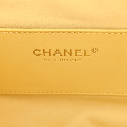 Chanel Caviar Quilted Small Chanel 25 Handbag Light Yellow 6 of 11