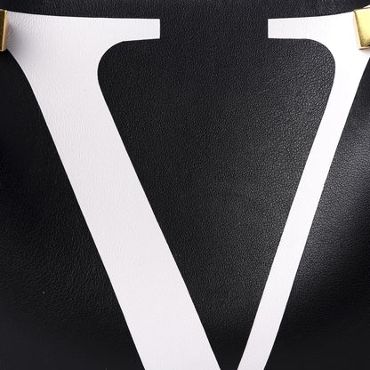 Valentino Garavani Nappa VLogo Small Escape Tote Black 8 of 8