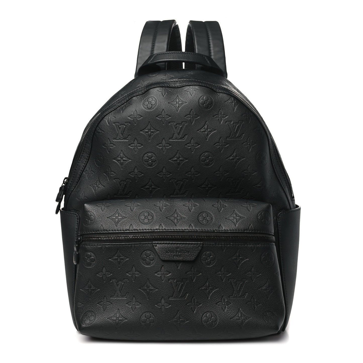 Calfskin Monogram Shadow Discovery Backpack Black