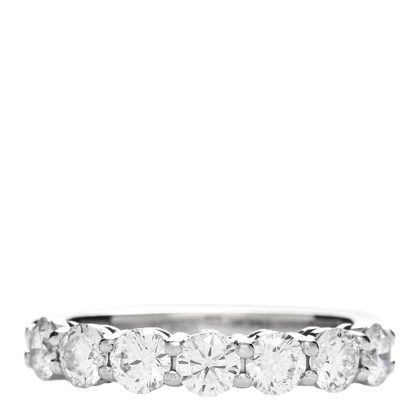 Platinum Diamond .91ctw 3.5mm Embrace Band Ring 47 4