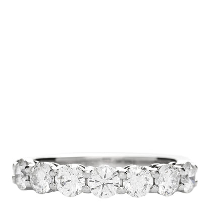 Tiffany Platinum Diamond .91ctw 3.5mm Embrace Band Ring 47 4 1 of 4