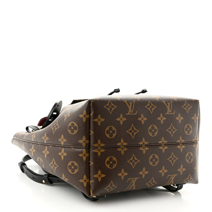 Louis Vuitton Monogram Montsouris PM Black 4 of 10