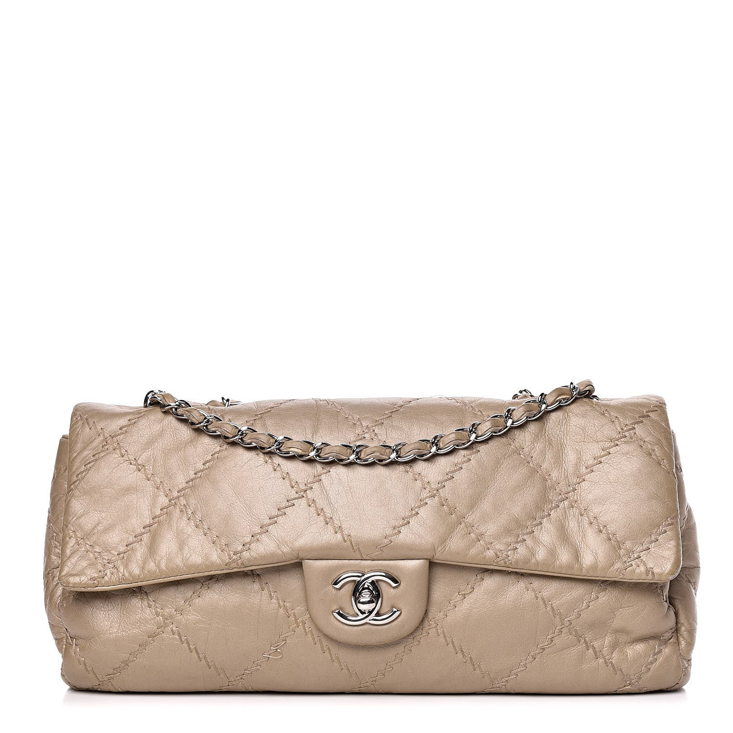 Chanel Calfskin Ultimate Stitch Flap Gold 1 of 18