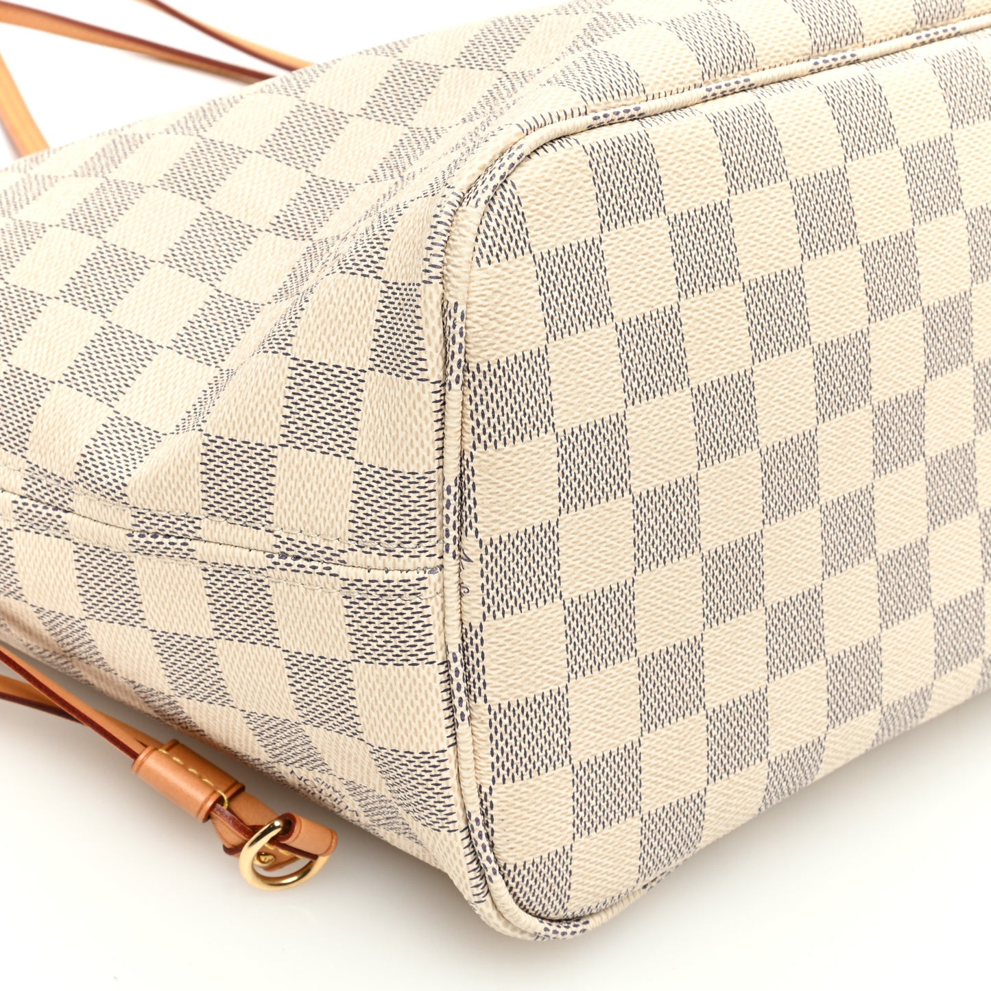 Damier Azur Neo Neverfull MM Rose Ballerine