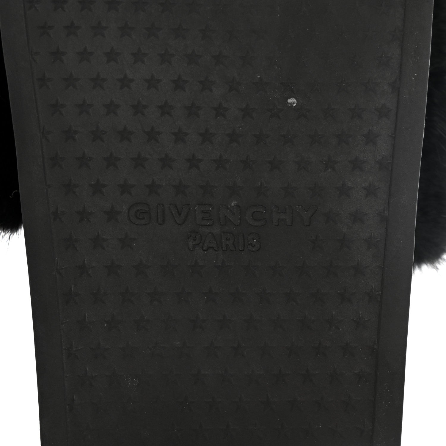 Givenchy Mink Rubber Slide Sandals 37 Black 6 of 10