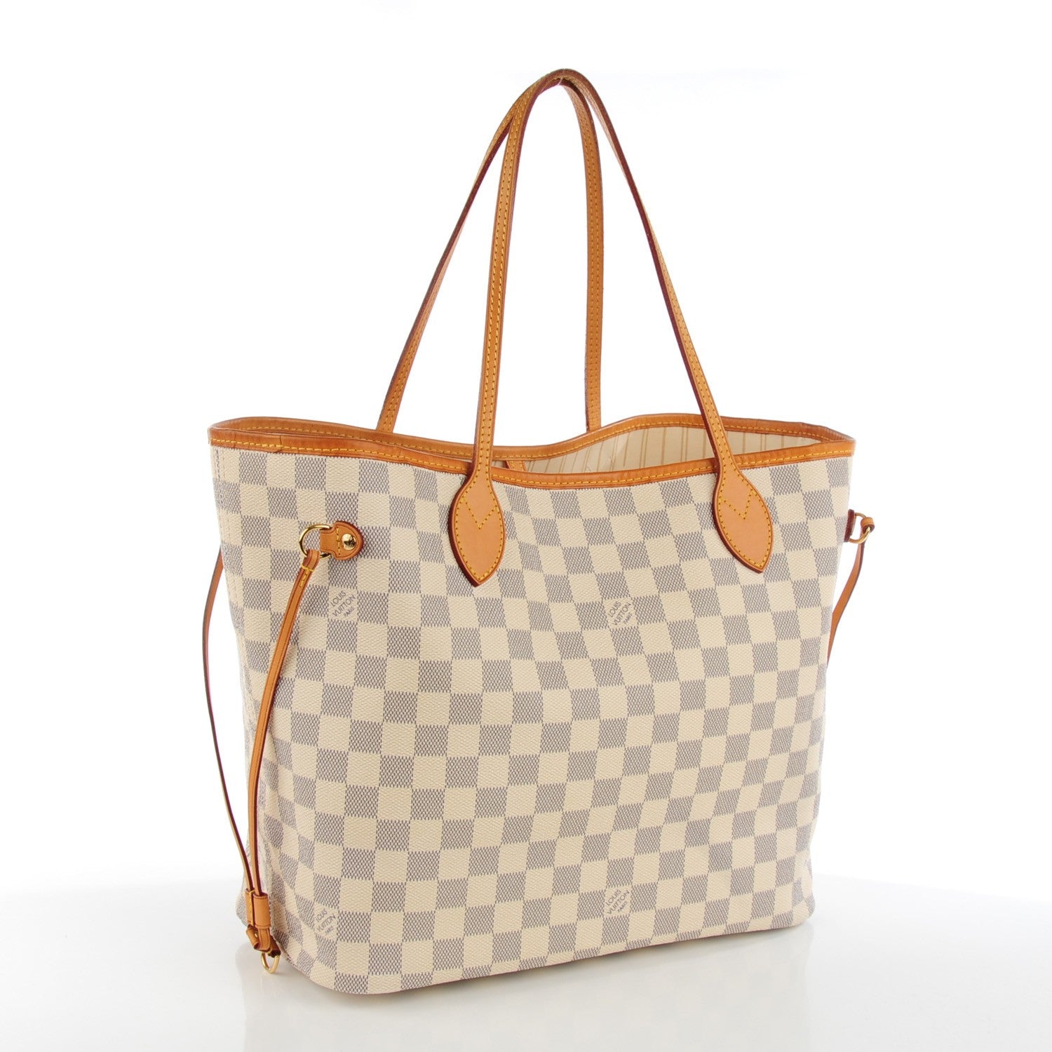 Louis Vuitton Damier Azur Neverfull MM 3 of 7
