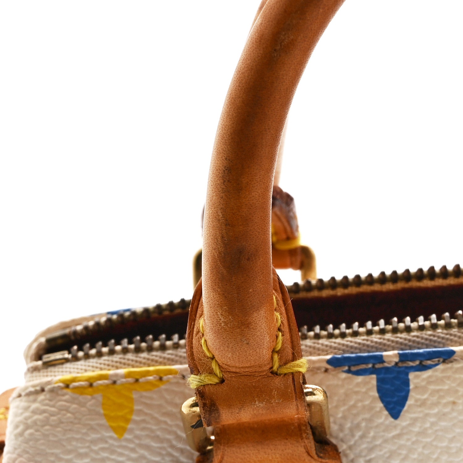 Louis Vuitton Monogram Multicolor Mini Sac HL Speedy White 13 of 14