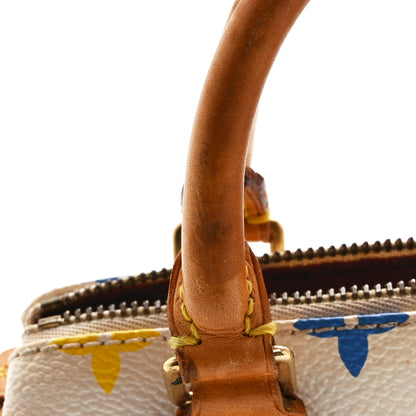 Louis Vuitton Monogram Multicolor Mini Sac HL Speedy White 13 of 14
