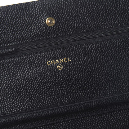 Chanel Caviar Quilted Wallet On Chain WOC Black 8 of 11