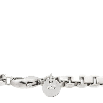 Tiffany Sterling Silver 4mm Venetian Link Bracelet 4 of 4