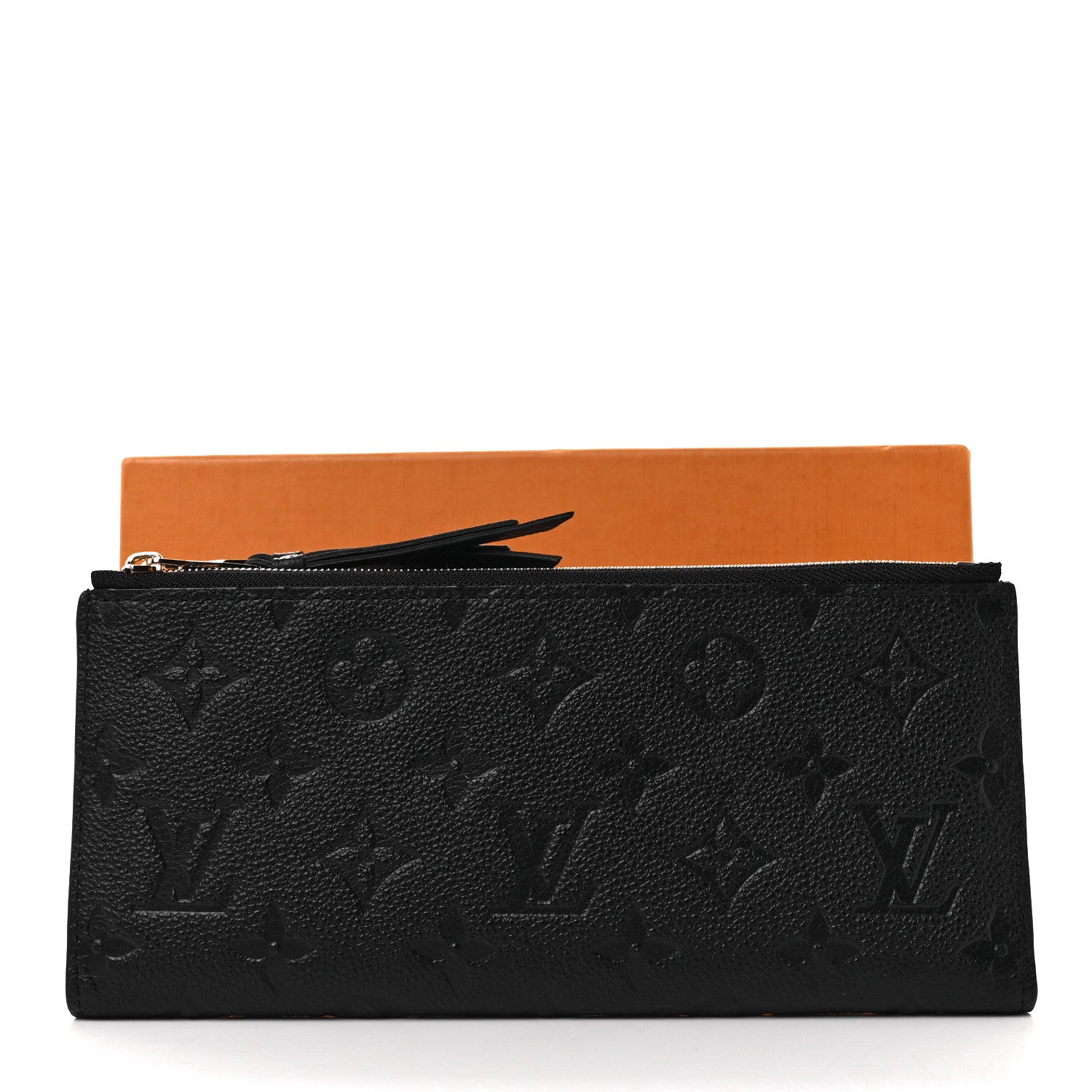 Louis Vuitton Empreinte Adele Wallet Black 9 of 9