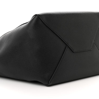 Celine Soft Grained Calfskin Small Belt Cabas Phantom Black 9 of 12