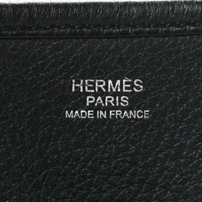 Hermes Taurillon Clemence Evelyne III PM Black 11 of 19