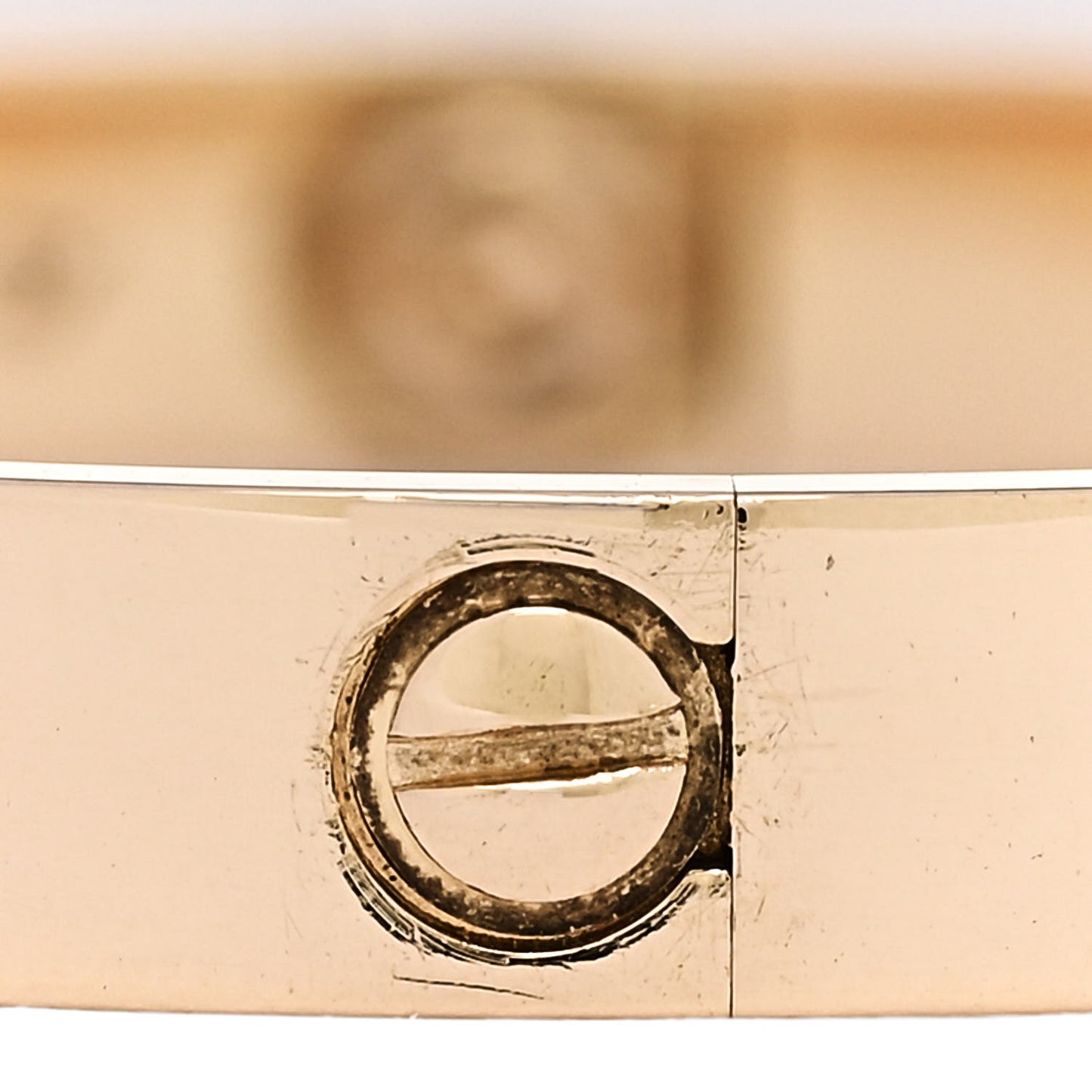 18K Yellow Gold Love Bracelet 16