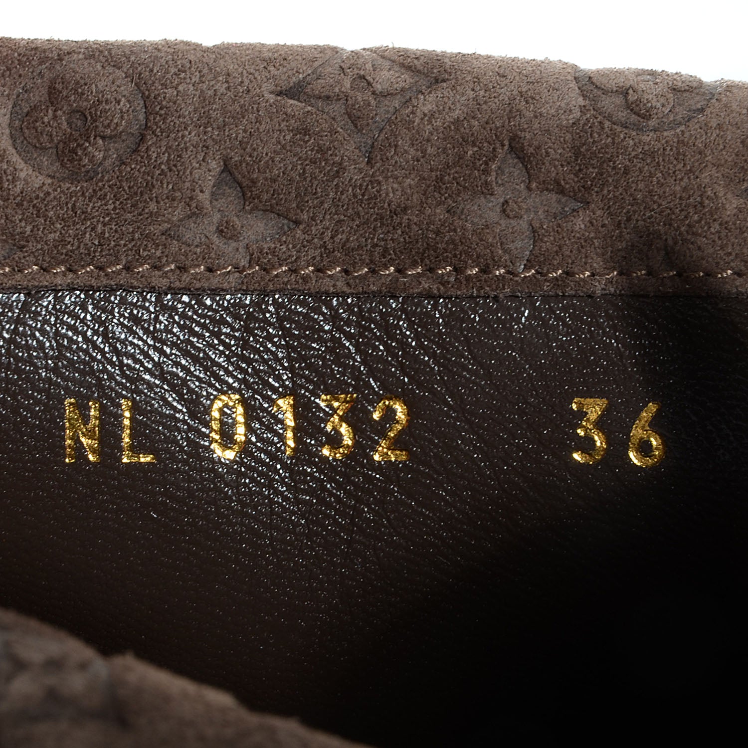 Louis Vuitton Suede Fauvist Low Boots 36 Brown 5 of 5
