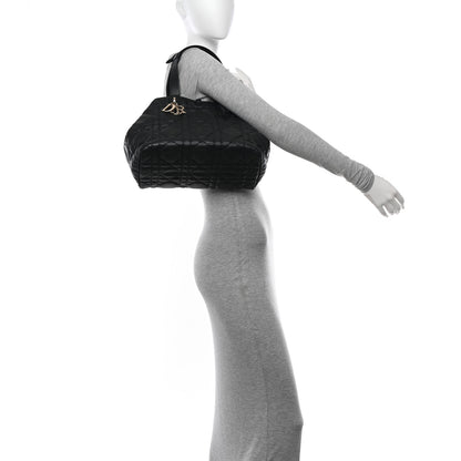 Christian Dior Calfskin Macrocannage Medium Toujours Black 2 of 10