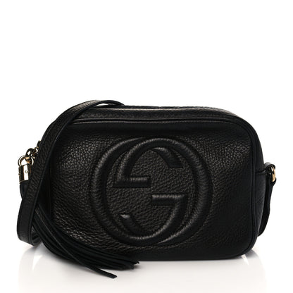 Gucci Pebbled Calfskin Small Soho Disco Bag Black 1 of 9