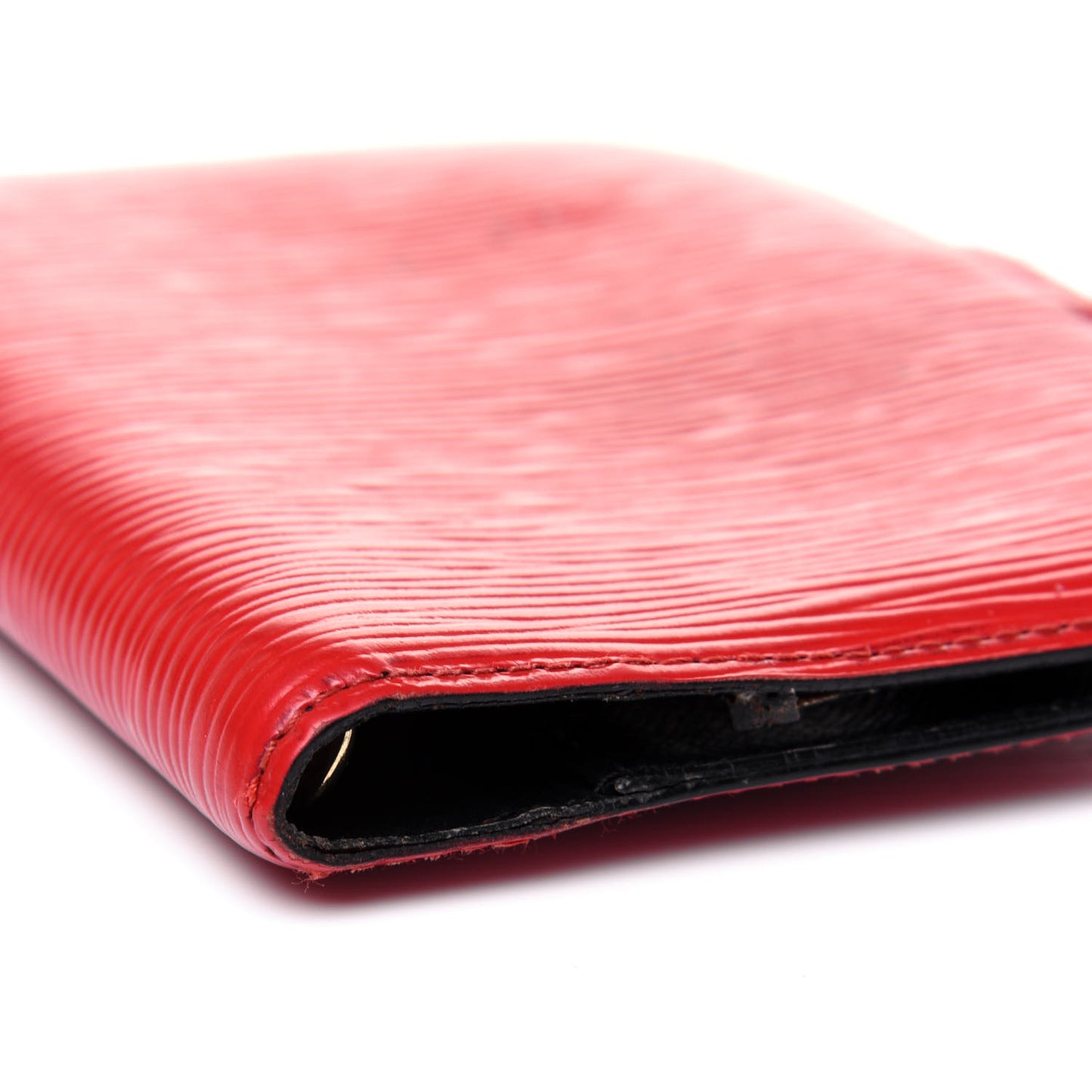 Epi Small Ring Agenda Cover Castillan Red