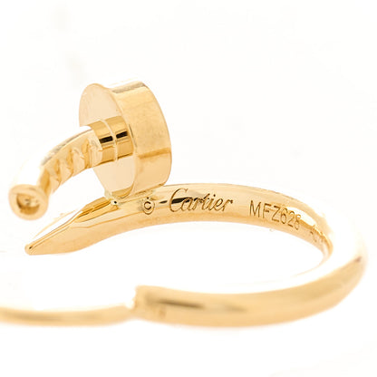 Cartier 18K Yellow Gold Juste Un Clou Single Hoop Earring 5 of 5