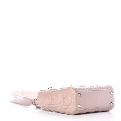 Christian Dior Lambskin Cannage Small Lucky Badges My Lady Dior Taupe 5 of 11