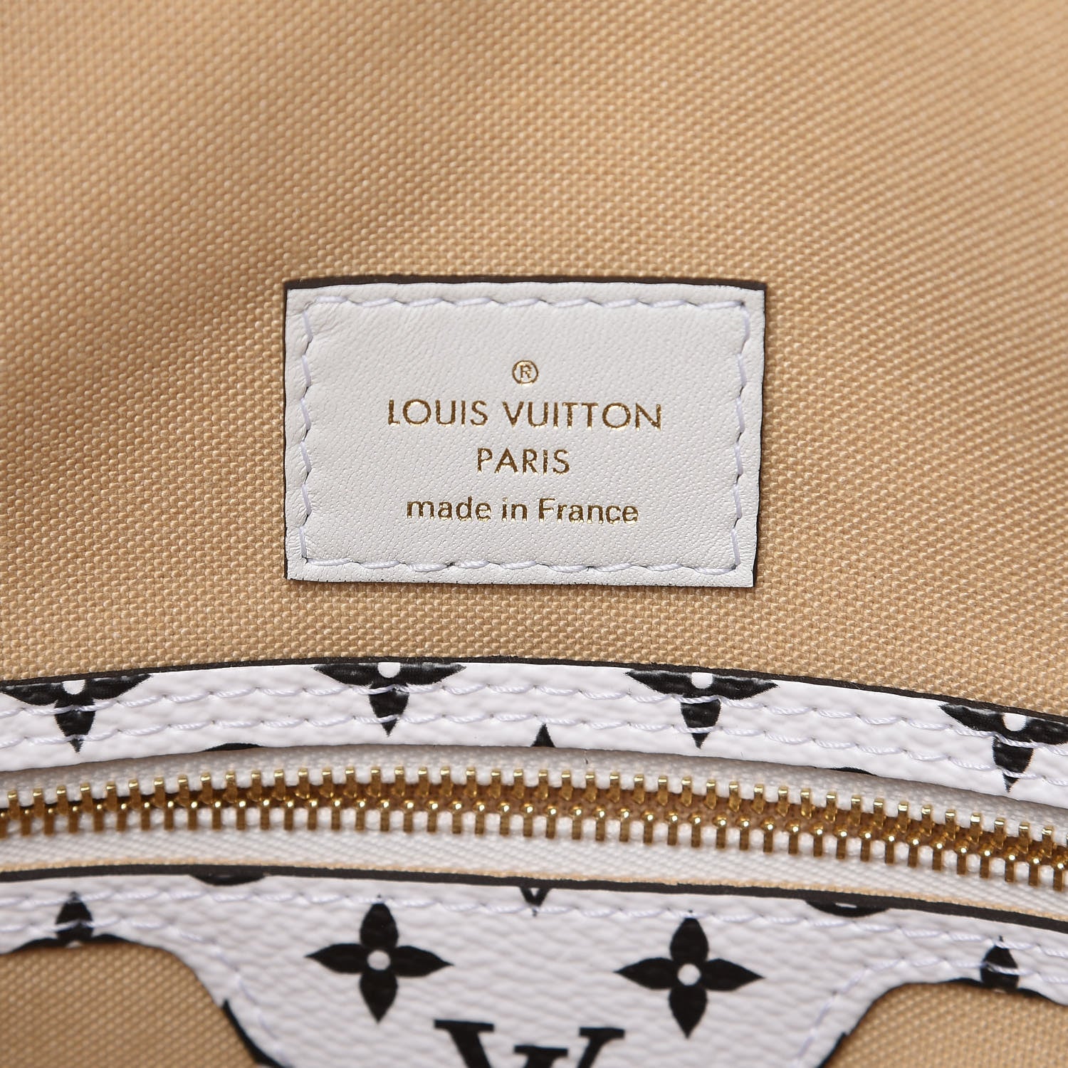 Louis Vuitton Monogram Giant Neverfull MM Kaki 7 of 10