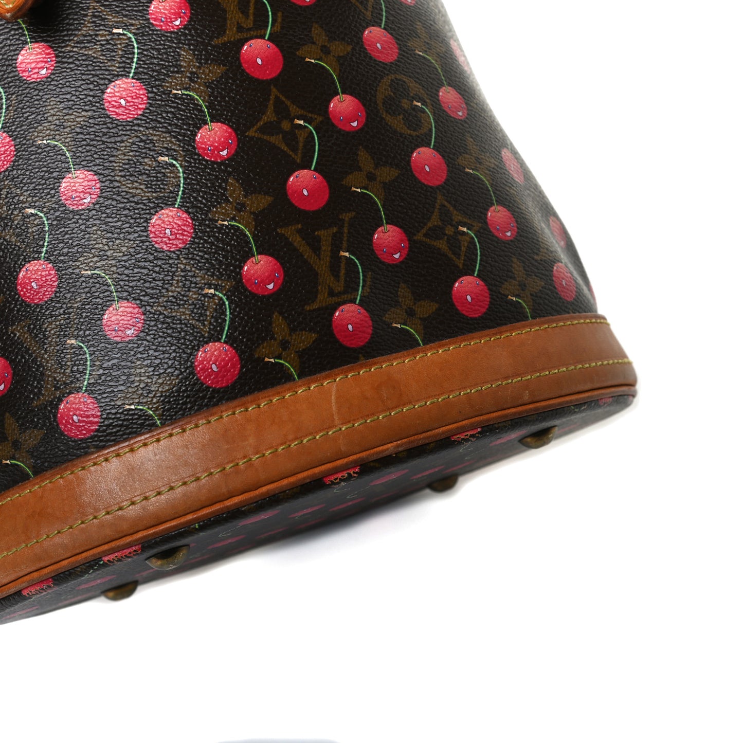 Monogram Cerises Bucket Bag