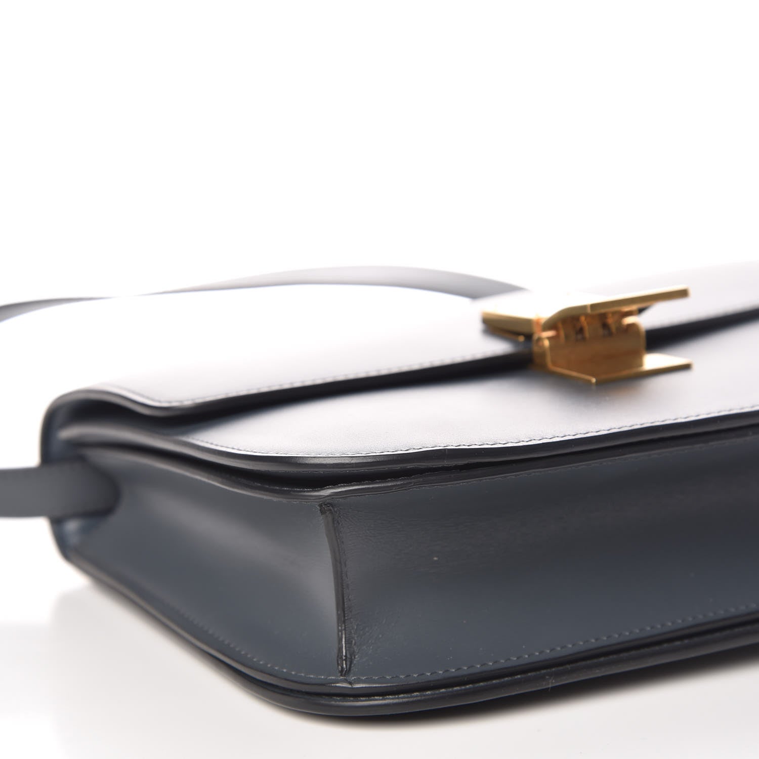 Celine Box Calfskin Medium Classic Box Flap Bag Grey 5 of 10