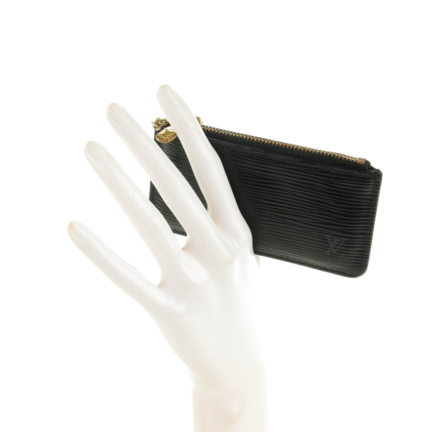 Louis Vuitton Epi Key Pouch Black 2 of 6