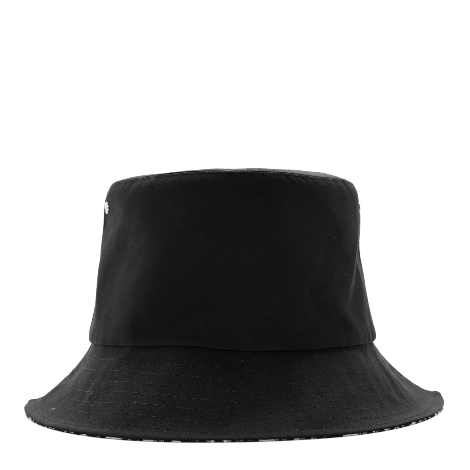 Christian Dior Oblique Reversible Teddy-D Brim Bucket Hat 57 Black 10 of 16
