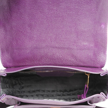 Proenza Schouler Lambskin PS1 Mini Pouch Messenger Bag Grape Jam 11 of 11