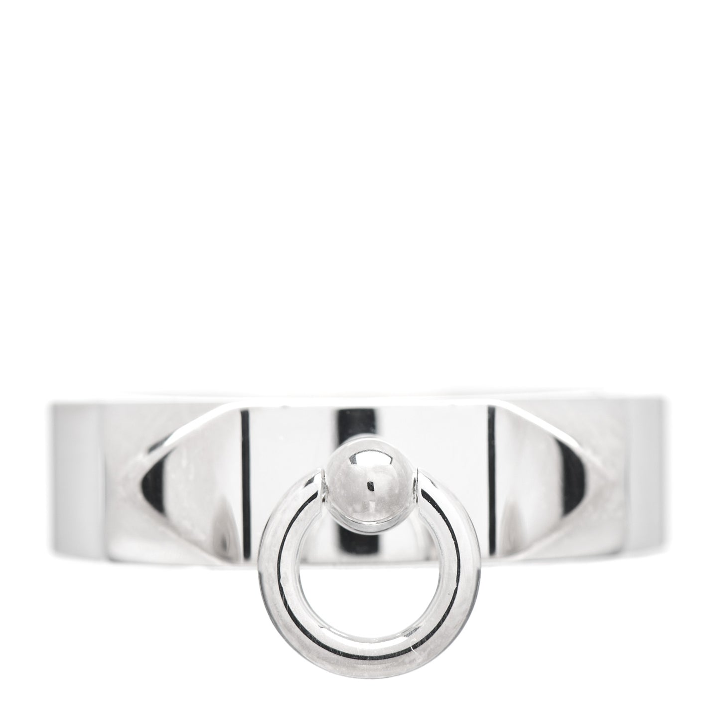 Sterling Silver PM Collier De Chien Ring 53 6.5