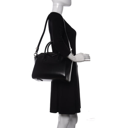 Givenchy Shiny Lord Calfskin Small Antigona Black 2 of 9