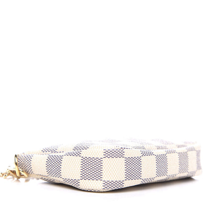 Louis Vuitton Damier Azur Mini Pochette Accessories 3 of 8
