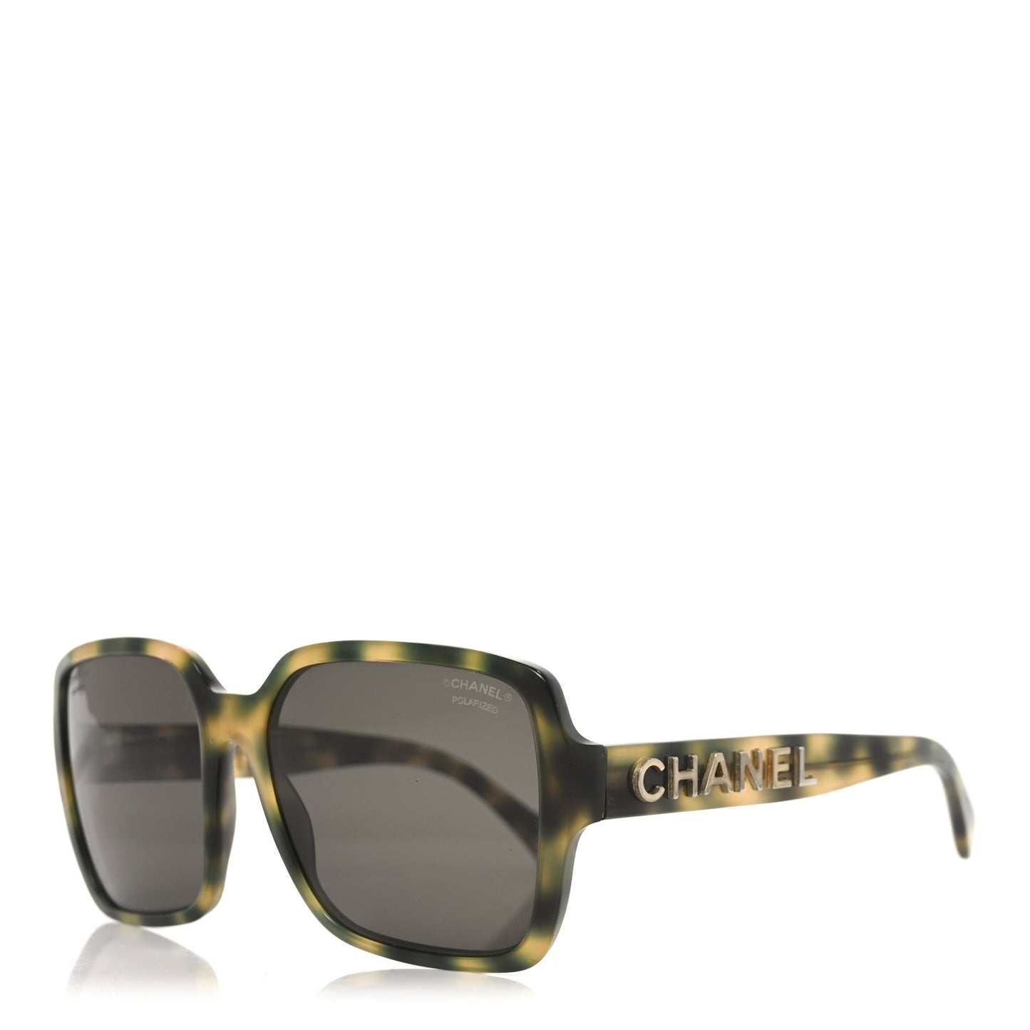 Acetate Square Sunglasses 5408 Green