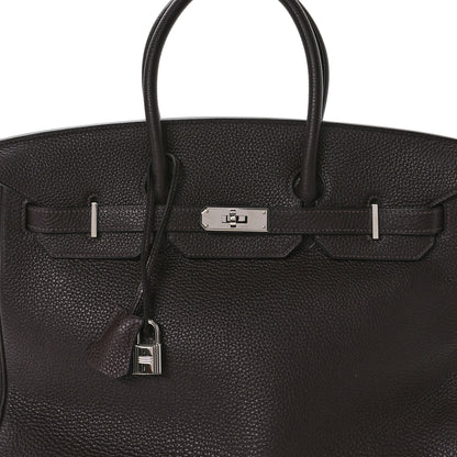 Hermes Togo Birkin 35 Chocolate 8 of 11