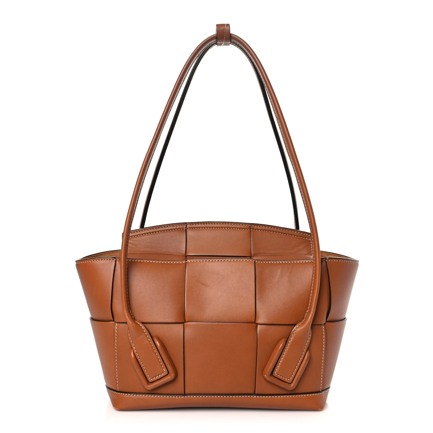 French Calfskin Maxi Intrecciato Arco 33 Wood