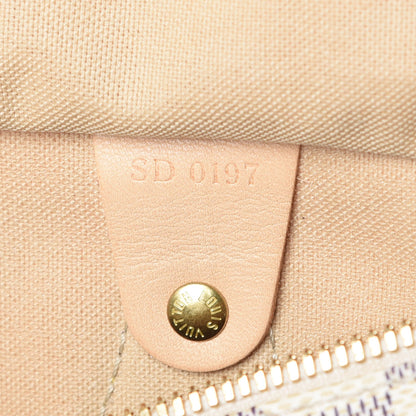 Louis Vuitton Damier Azur Speedy Bandouliere 30 9 of 15