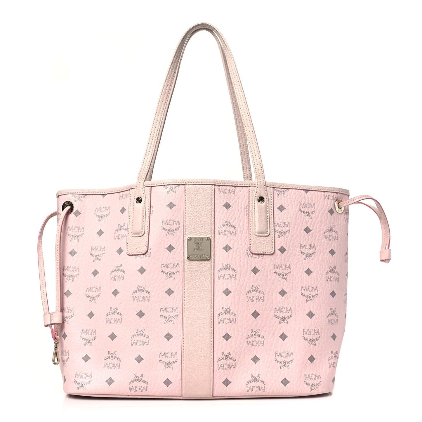 Visetos Medium Liz Reversible Shopper Tote Powder Pink