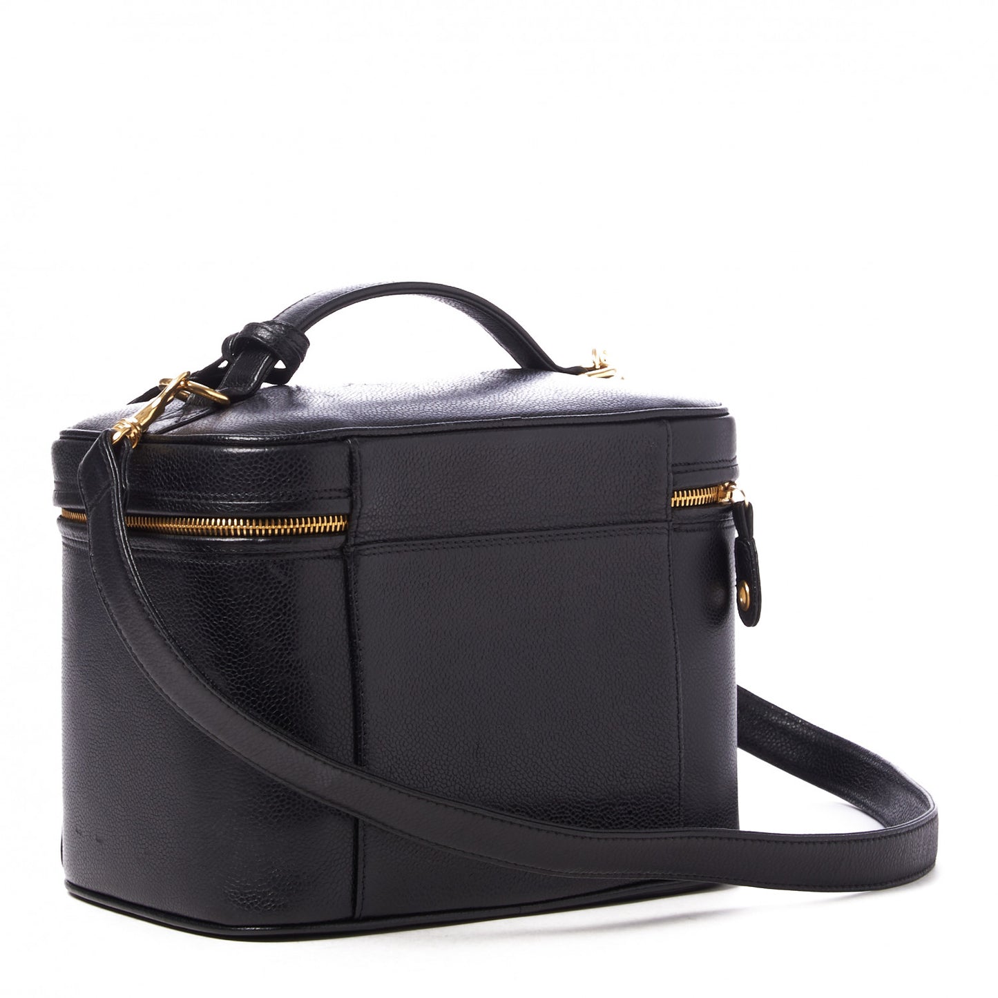 Caviar CC Vanity Train Case Black