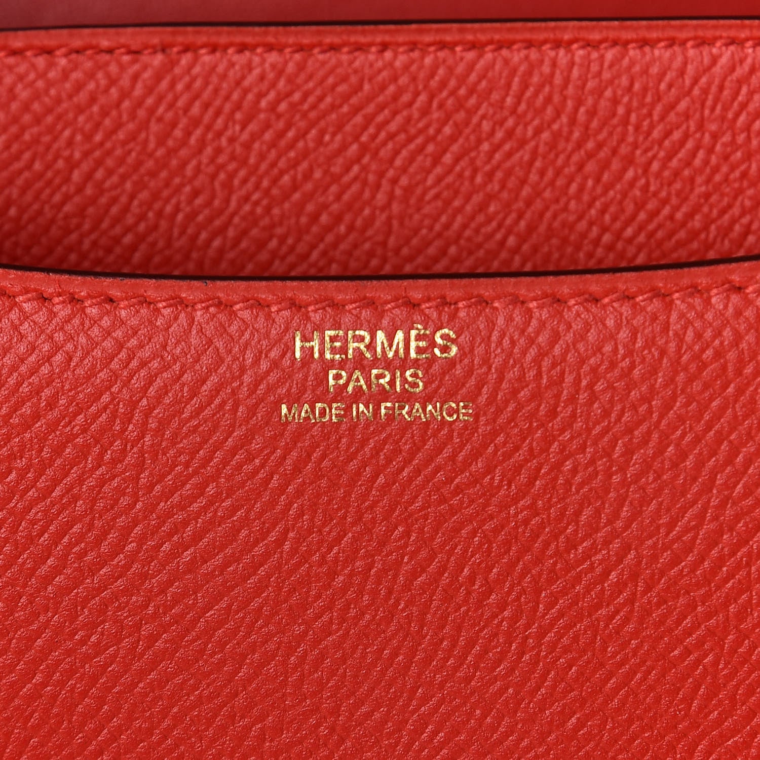 Hermes Epsom Constance 24 Rouge de Coeur 6 of 10