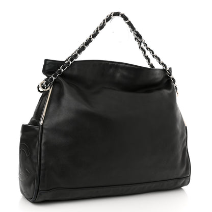 Chanel Lambskin Large Ultimate Soft Tote Black 3 of 10