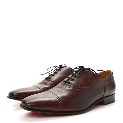 Hermes Calfskin Mens Philip Oxford 46 Black 3 of 10