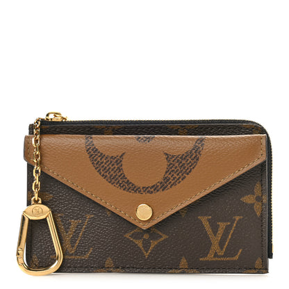Louis Vuitton Reverse Monogram Recto Verso Card Holder Brown 1 of 7