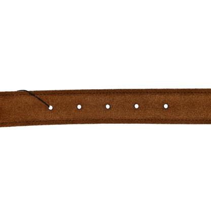 Gucci Suede Cudu Blondie 30mm Belt 80 32 Burnt Satin 4 of 5