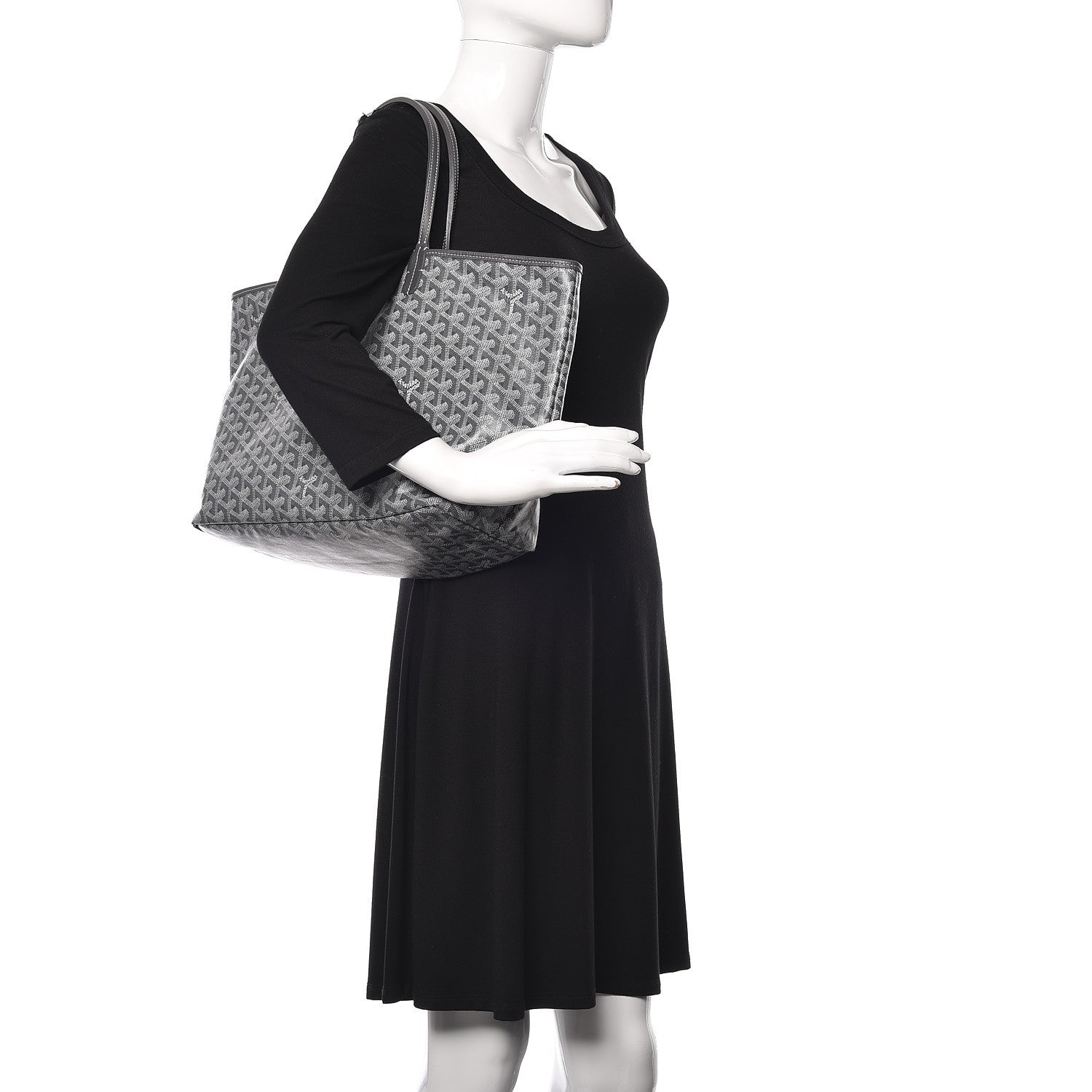 Goyard Goyardine Saint Louis PM Grey 2 of 11