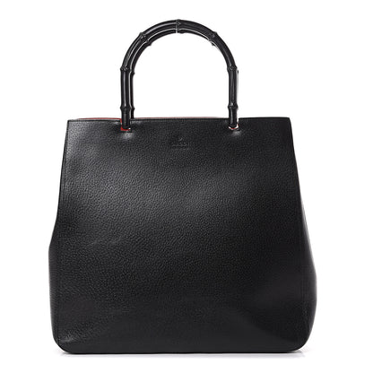 Gucci Cinghiale Bamboo Tote Black 1 of 16