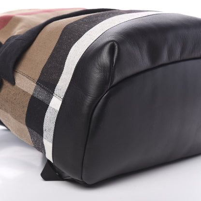 Burberry Jute Calfskin Mega Check Children's Backpack 8 of 10