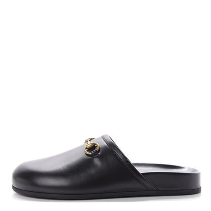 Gucci Malaga Kid Womens Horsebit River Slippers 35 Black 1 of 10