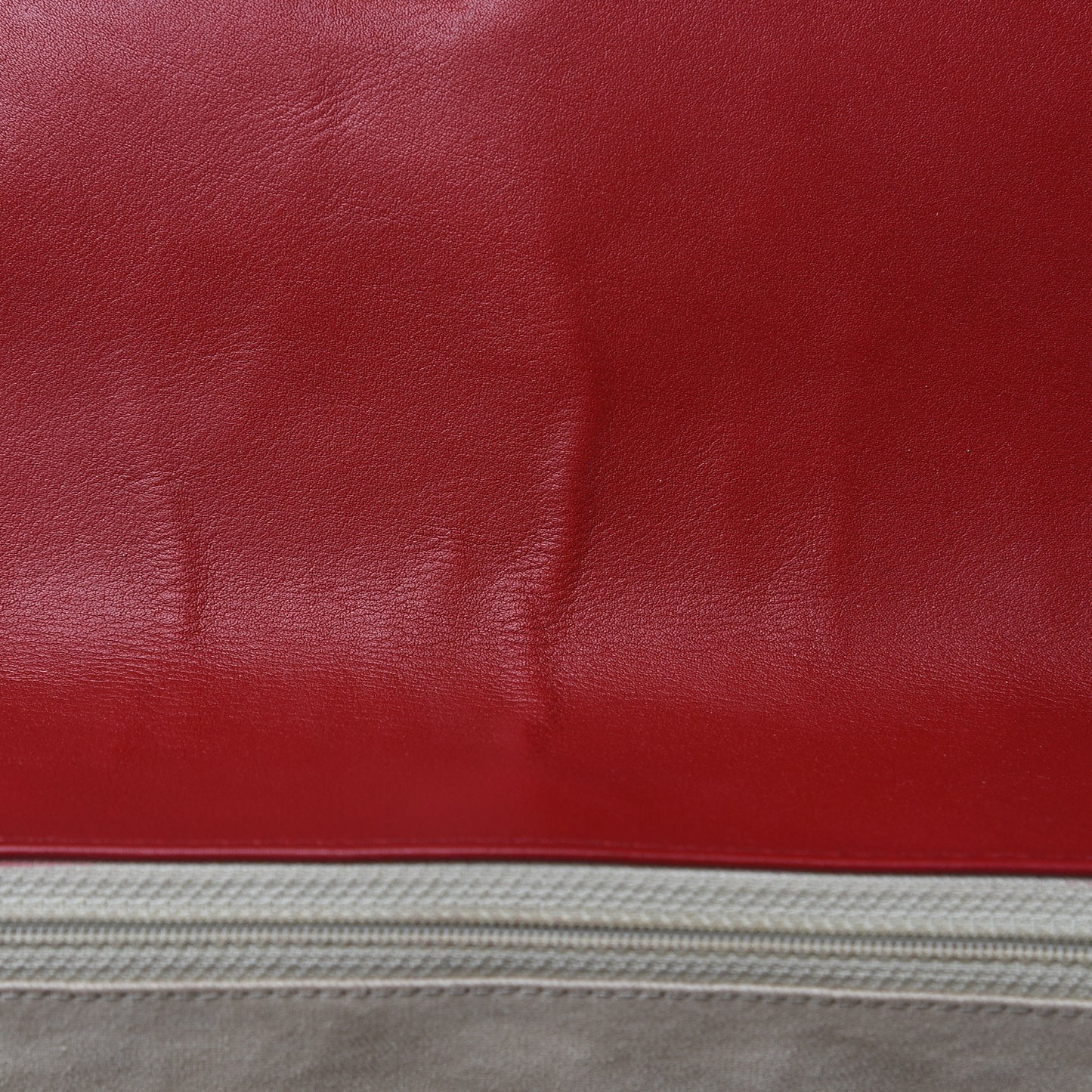 Calfskin Quilted In The Business Flap Red
